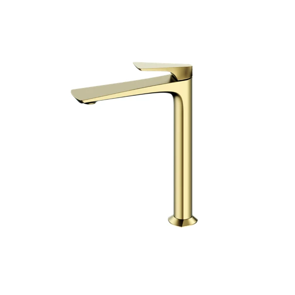 Brushed gold finish