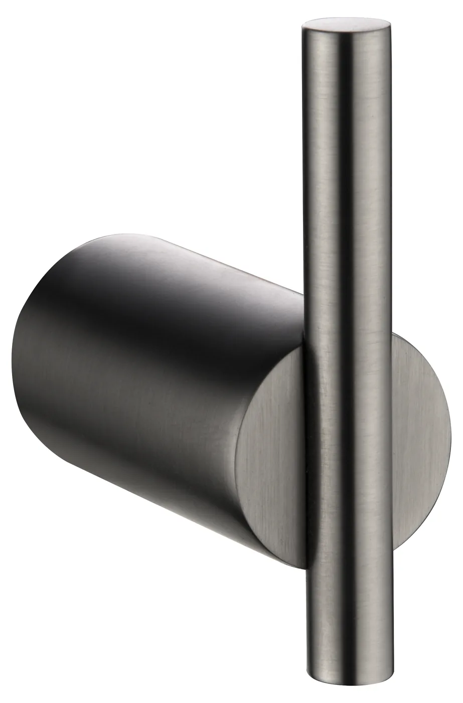 Robe hook 24809 — Gun grey