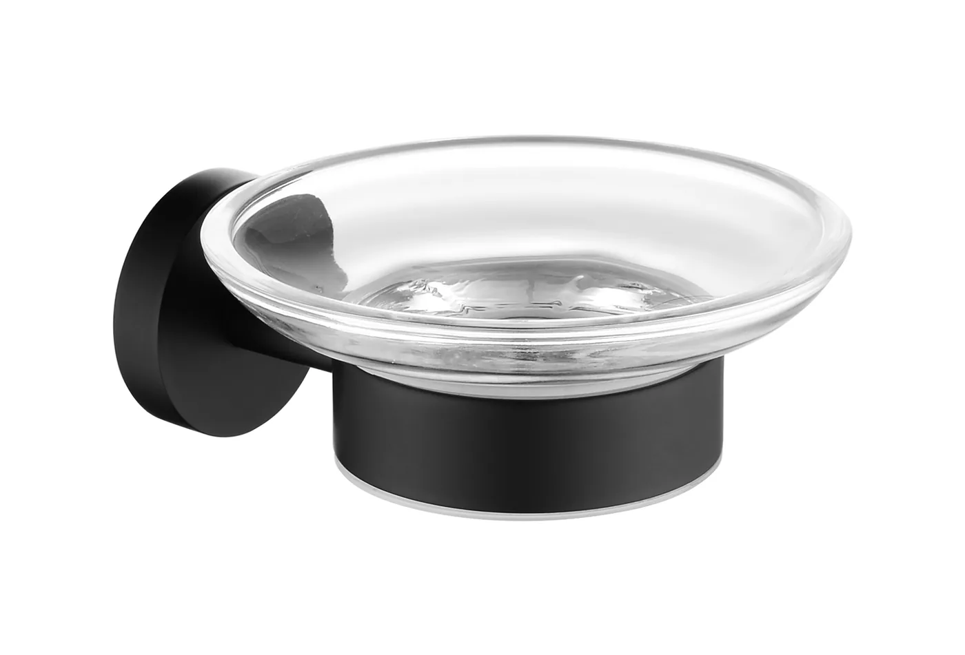 Soap dish LS-1203 — Matt black