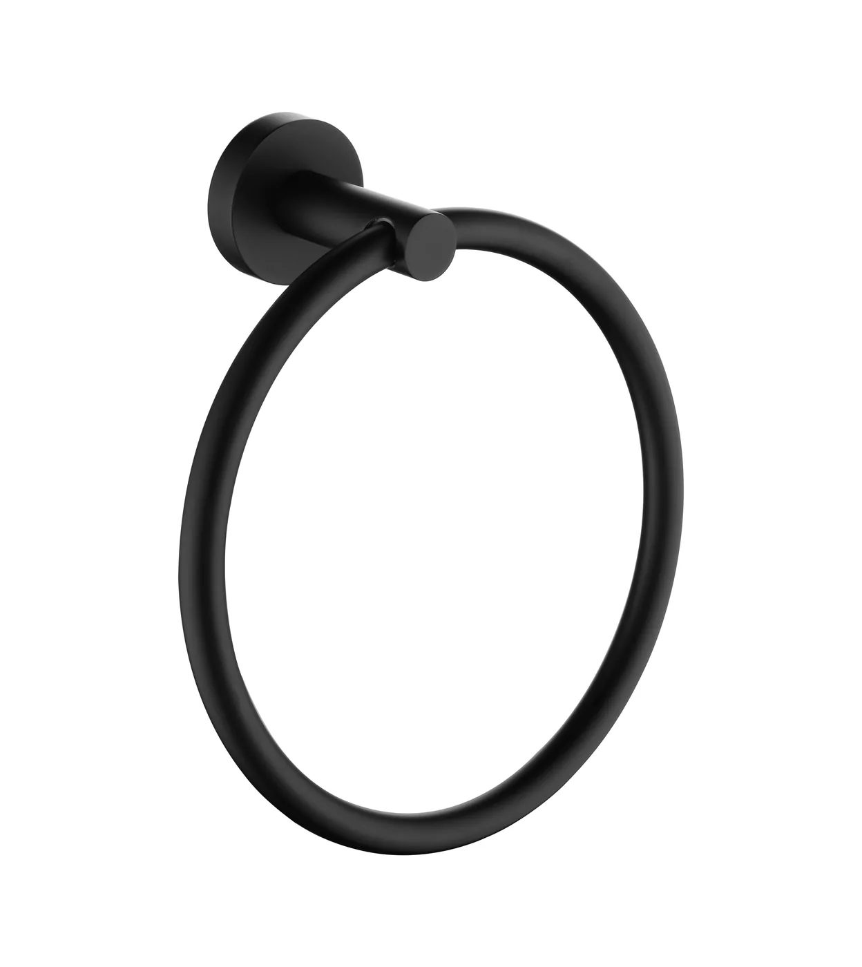 Towel ring LS-1205 — Matt black