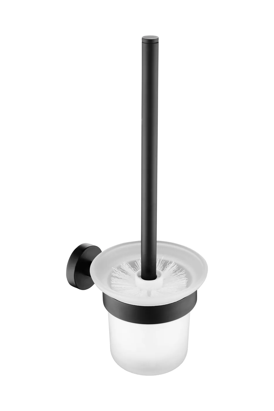 Toilet brush holder LS-1208 — Matt black