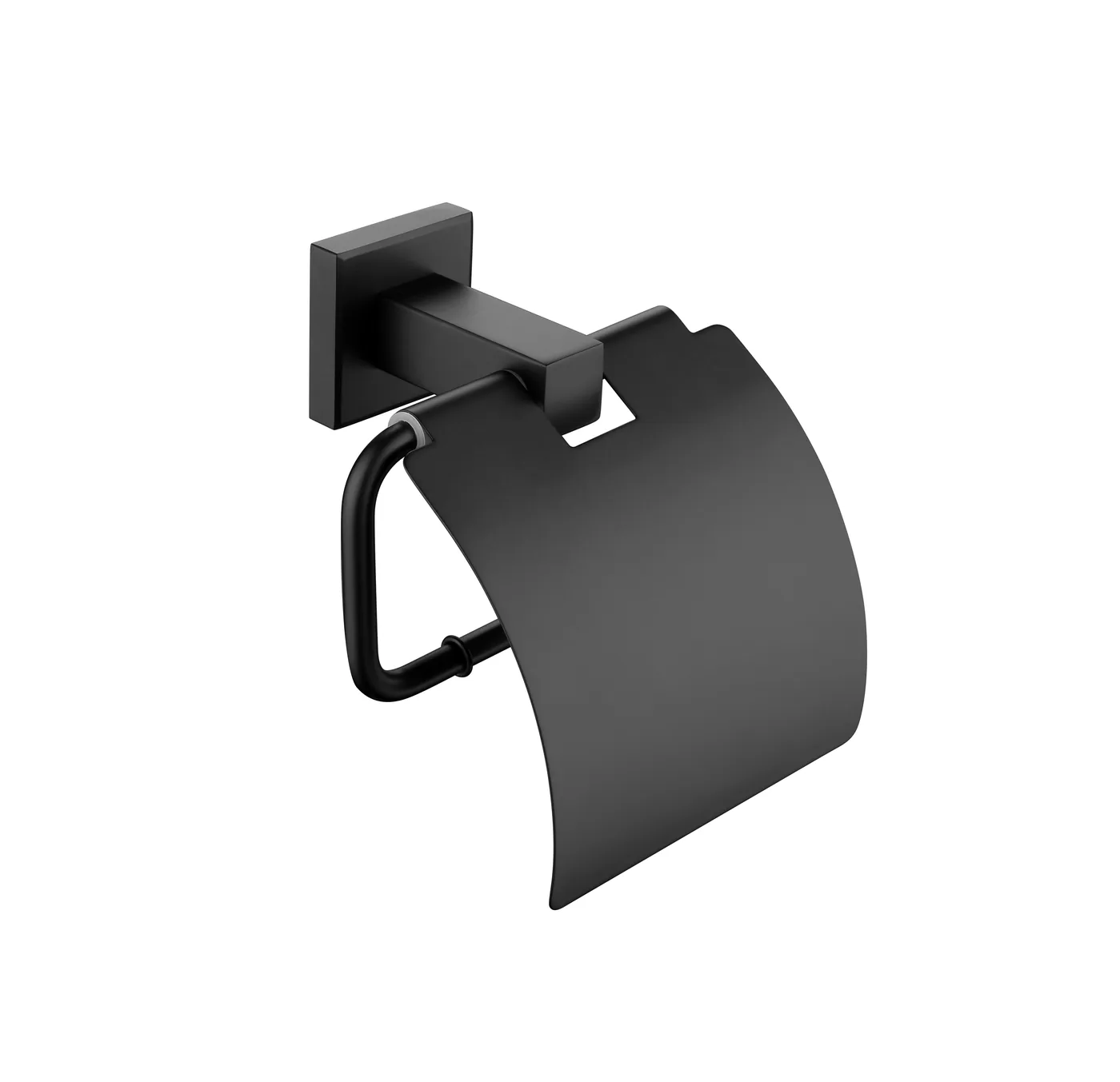 Paper holder with cover LS-2207 — Matt black