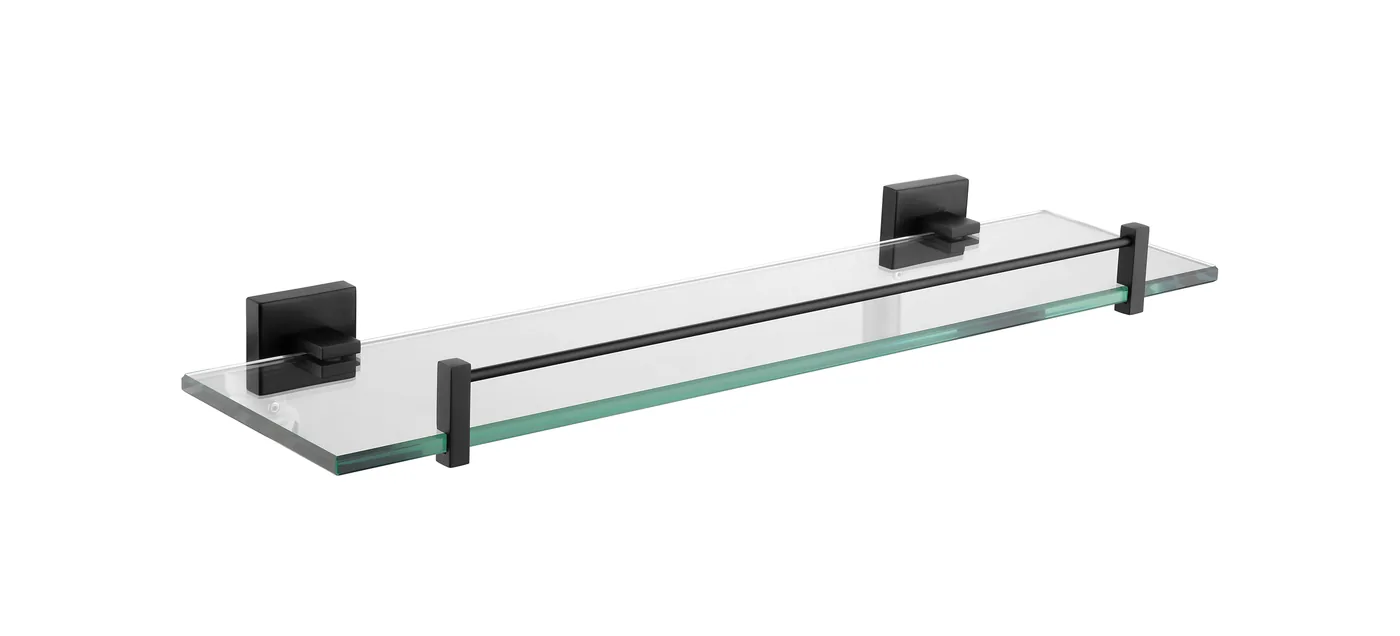 Glass shelf LS-2213 — Matt black