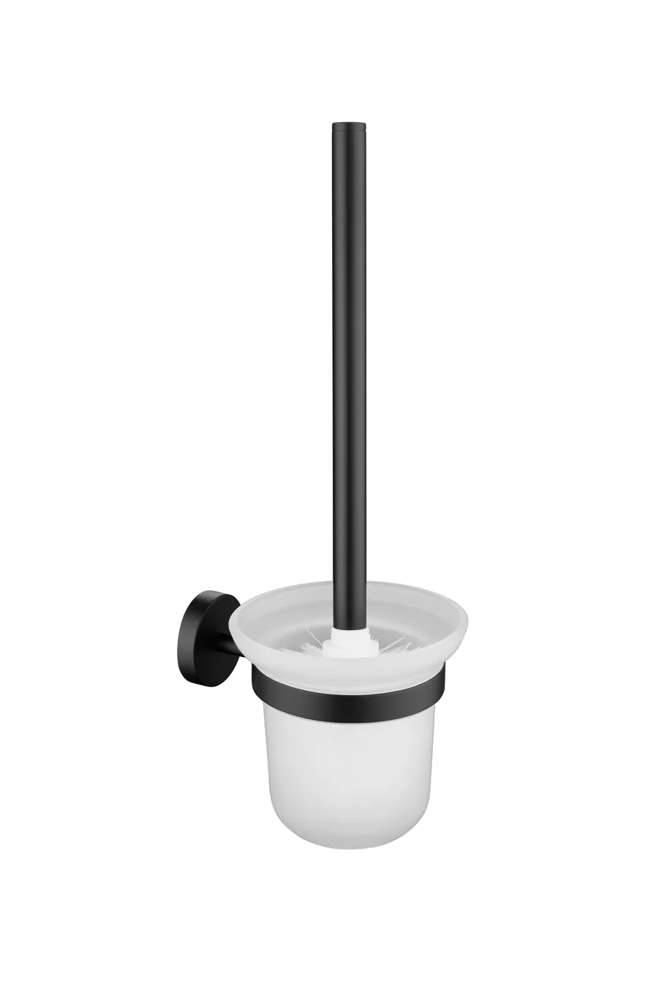 Toilet brush holder LS-2708 — Matt black