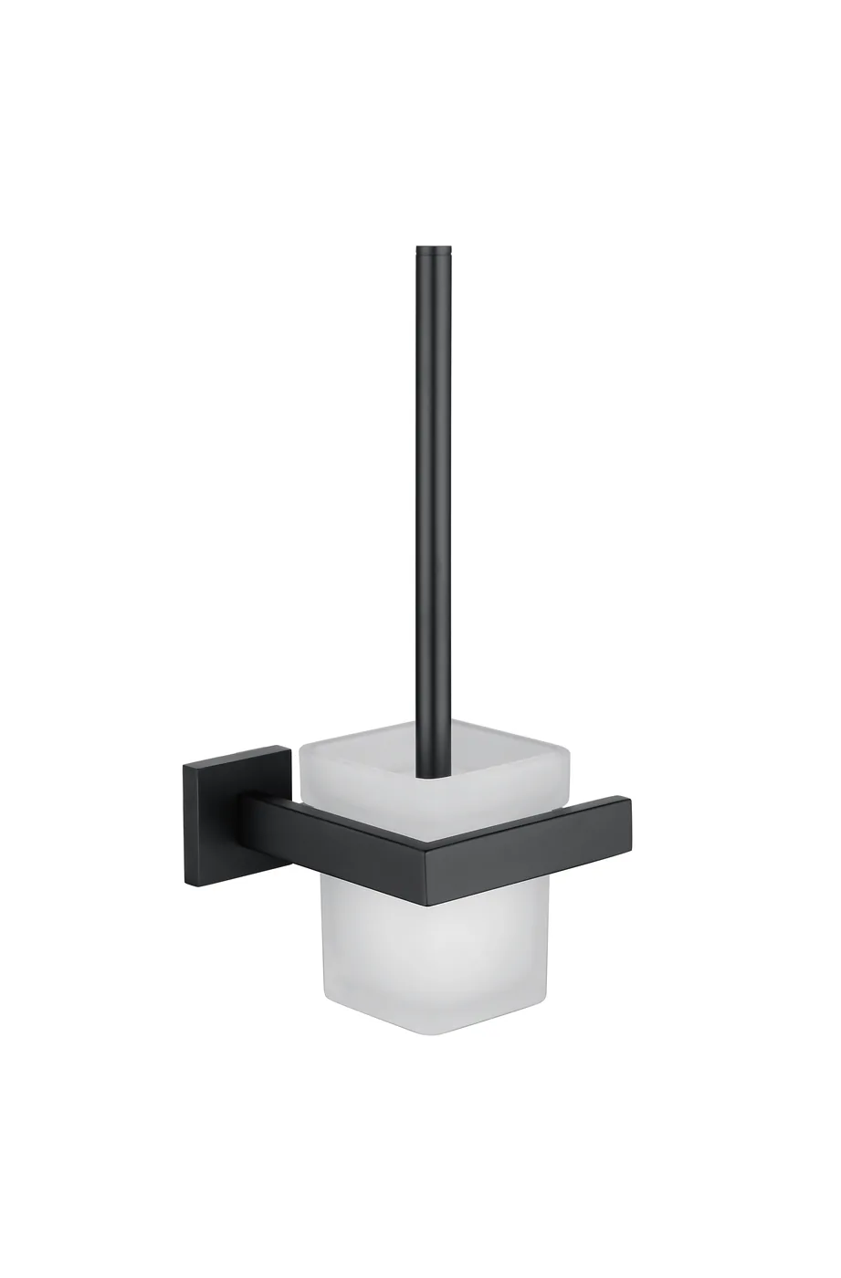 Toilet brush holder LS-2908 — Matt black