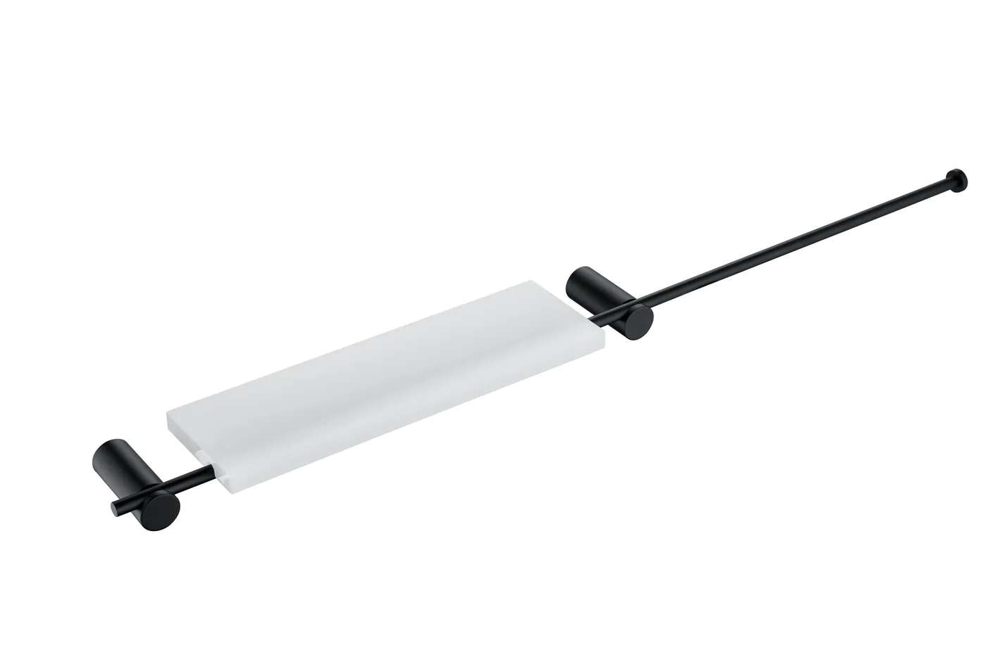 Bathroom accessory LS-9309 — Matt black