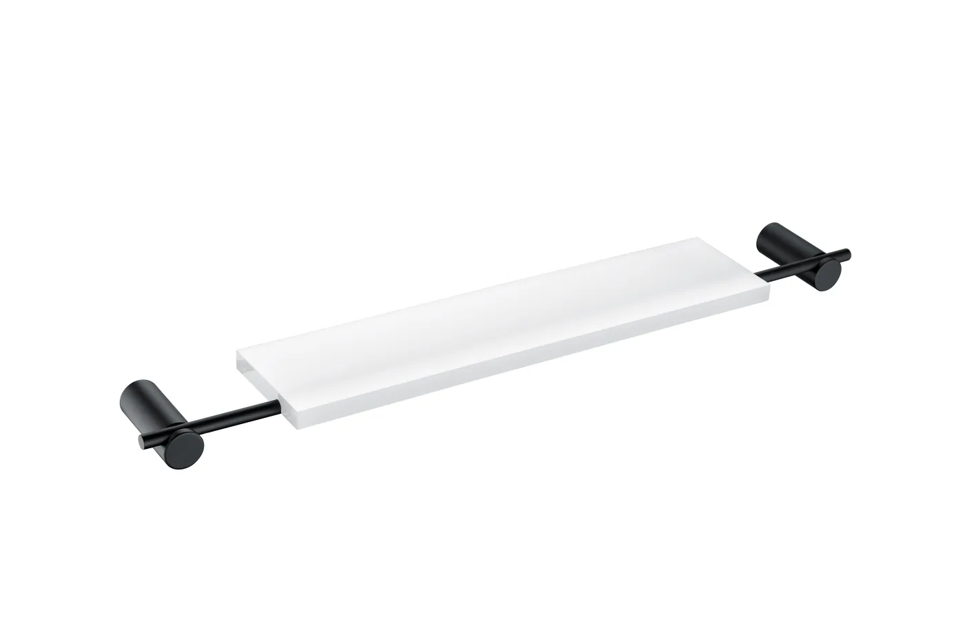 Glass shelf LS-9313 — Matt black