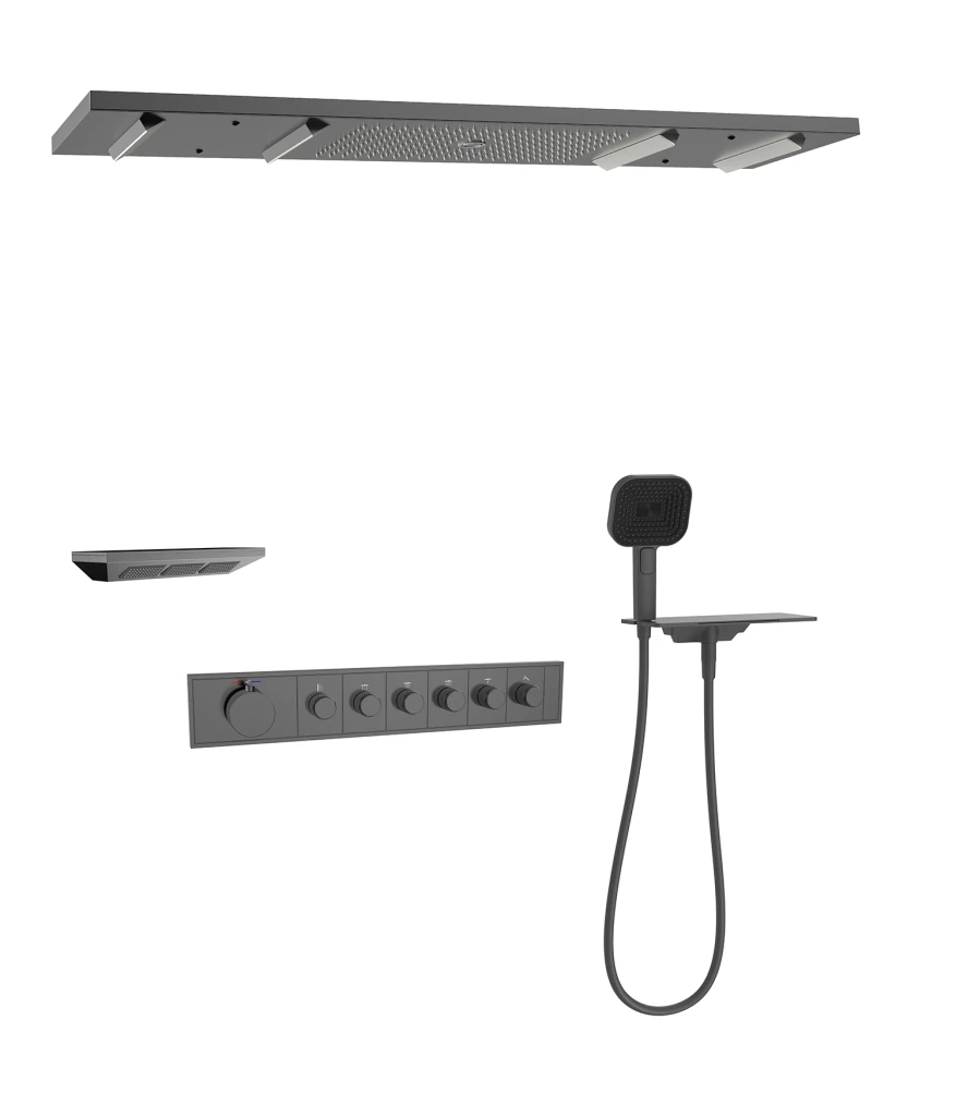 Concealed shower faucet 9A8036