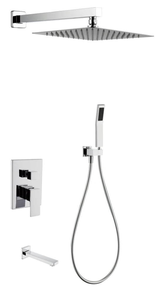 Concealed shower faucet 9B3007
