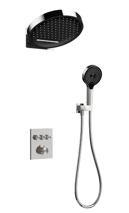 Concealed shower systems