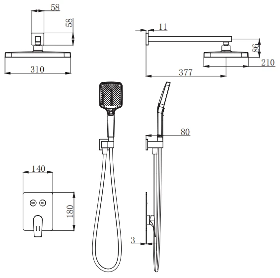 K-LS-030-4 dimension drawing
